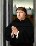 Gerard David - An Augustinian Friar Praying